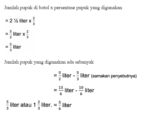 Soal Pecahan