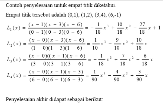Interpolasi 