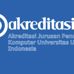 Akreditasi Jurusan Pendidikan Komputer Universitas Ubudiyah Indonesia