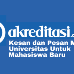 Kesan dan Pesan Masuk Universitas