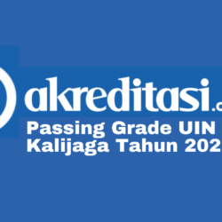 Passing Grade UIN Sunan Kalijaga