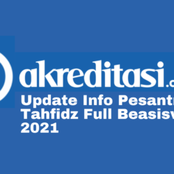 Pesantren Tahfidz Full Beasiswa 2020 2021