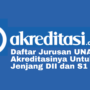 Jurusan UNAND dan Akreditasinya