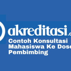 Contoh Konsultasi Mahasiswa