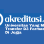 Universitas Yang Menerima Transfer D3 Farmasi ke S1 Di Jogja