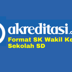 SK Wakil Kepala Sekolah SD