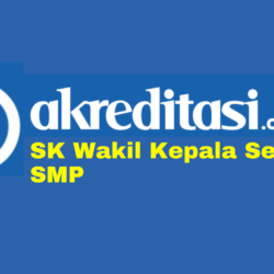 SK Wakil Kepala Sekolah SMP