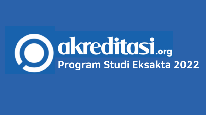 Program Studi Eksakta 2022