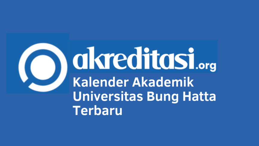 Kalender Akademik Universitas Bung Hatta