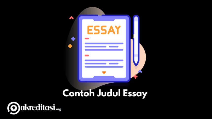 Contoh Judul Essay