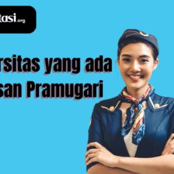 Universitas yang ada Jurusan Pramugari