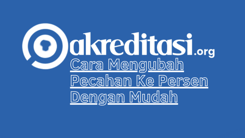 Pecahan Ke Persen