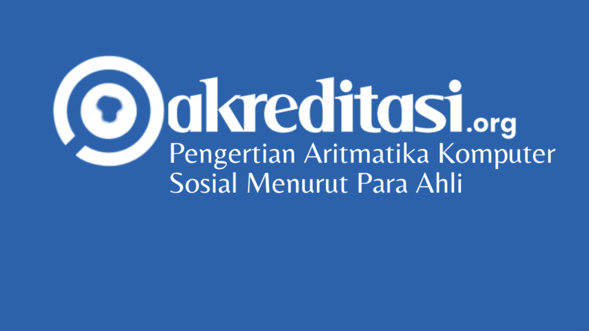Pengertian Aritmatika