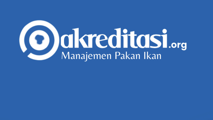 Manajemen Pakan Ikan