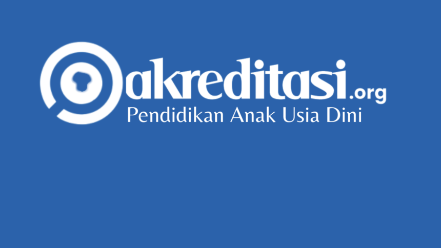 Pendidikan Anak Usia Dini